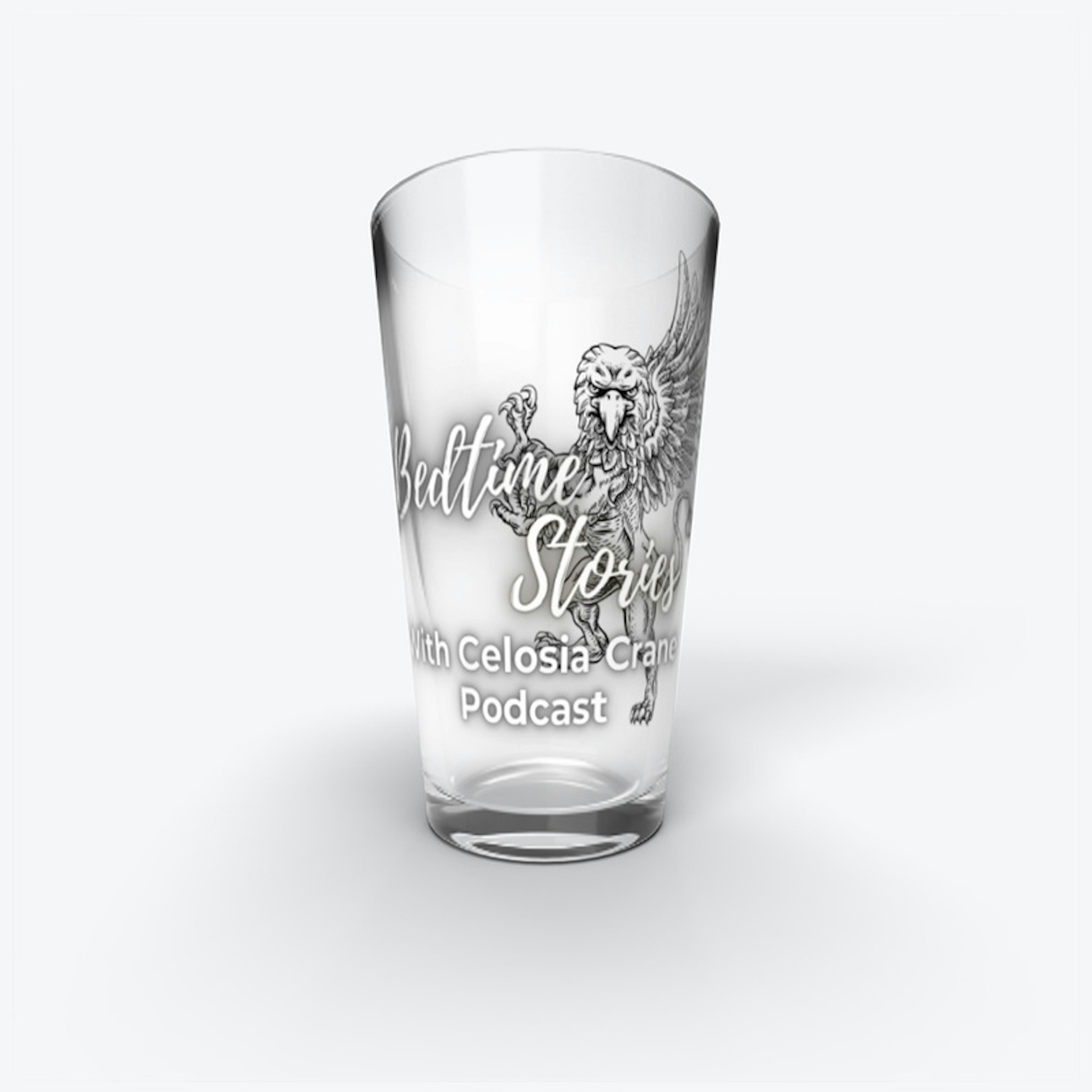 Bedtime Stories Griffin Pint Glass