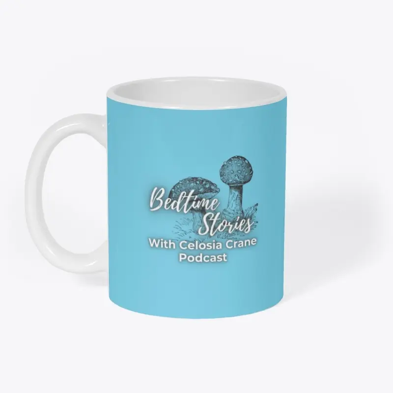 Bedtime Stories Mushroom Logo Mug