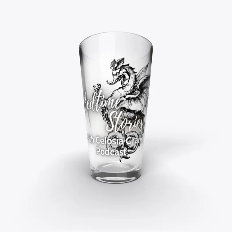 Bedtime Stories Cockatrice Pint Glass